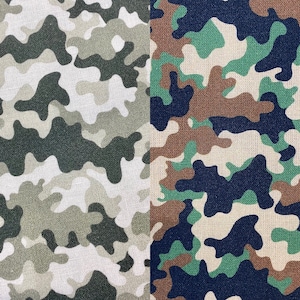 ARMY CAMOUFLAGE Fabric | 100% Cotton | multicoloured | Marine | Fancy Dress | Military | Quilting | Small Print | Dressmaking | Sewing