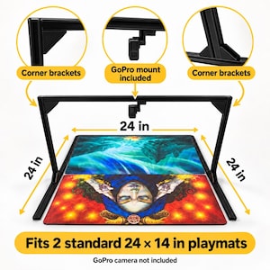 Top-Down Camera Stand for Gameplay, Pack Openings & Hobby Filming