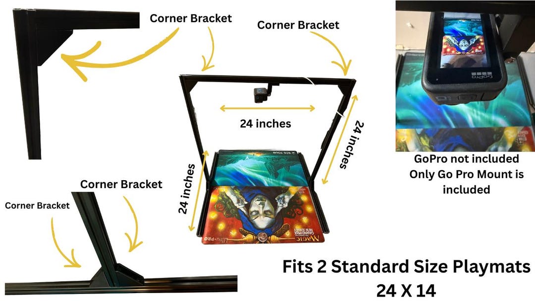 Game Camera Stand Top-down Camera Stand for Gameplay, Pack Openings & Hobby Filming - Etsy
