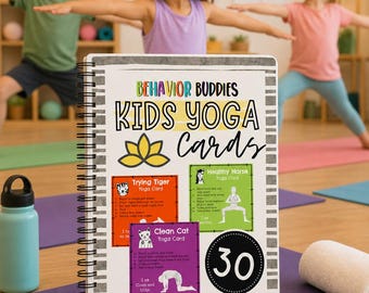 Kids Animal Yoga Cards | Affirmative Yoga | Behavior Buddies | Good Human Project