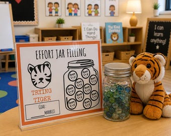 Behavior Buddies: Motivational Mason Jars | Bucket Filling | Good Human Project | Editable