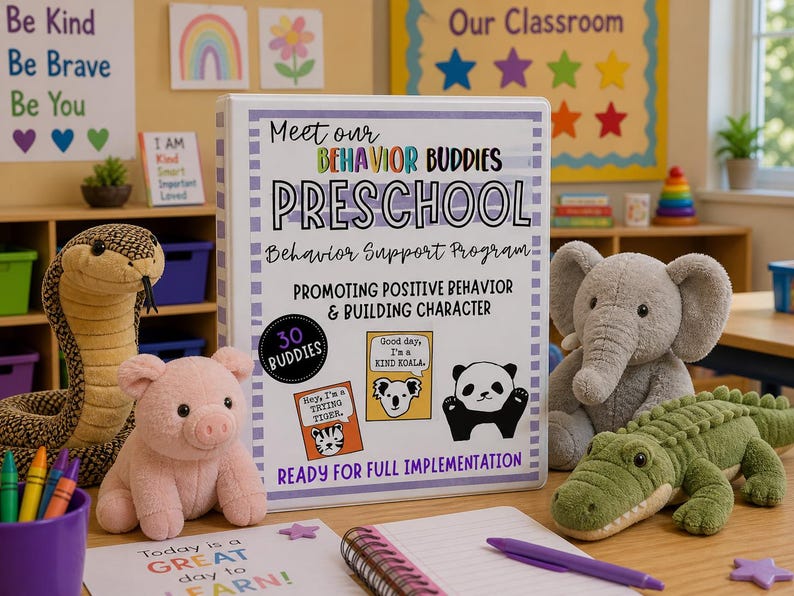 Behavior Buddies: PRESCHOOL Behavior Management System | Social ...