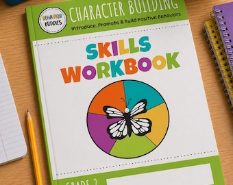 Behavior Buddies Skills Workbook | 2nd Grade | Character Education | SEL