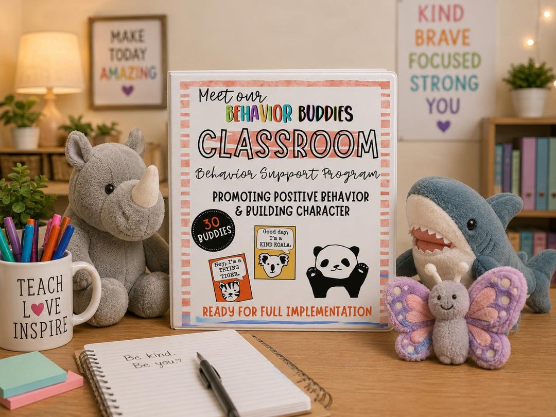 New!! Behavior Buddies CLASSIC Bundle | Good Human Project | Editable ...