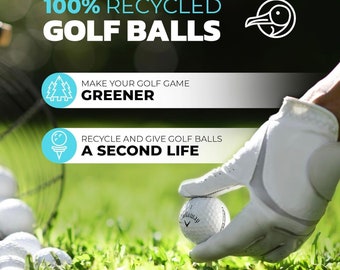 Recycled Golf Balls, Save Money and the Environment - Clean, Great Condition, Used Golf Balls from 1 up to 60000 balls Bulk Cheap Golf Balls