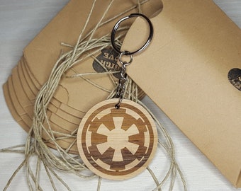 Custom Keychain, Star Wars keyring, Alliance, Empire, Personalized gift, gift for men and women. Personalized keychain with shield