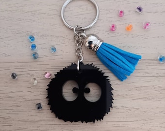 Susuwatari kawai, duendes del polvo, llavero geek, regalo friki