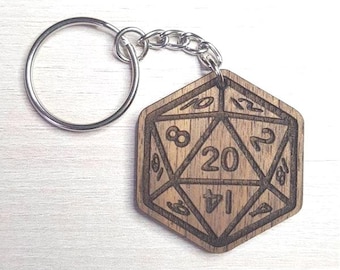 Dice Keyring, Role game, original key, pon tu nombre en un llavero, Custom dice, Rol keychain, Gift for geek.