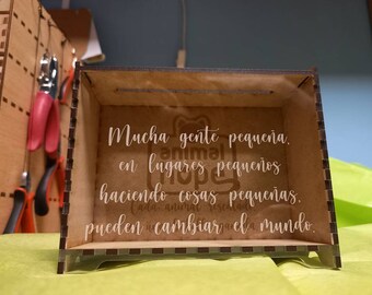 Personalized piggy bank, wedding piggy bank, wedding gift, savings box, piggy bank with name, personalized wooden boxes