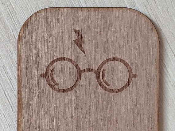 Wooden Bookmark Harry Potter Bookmark 
