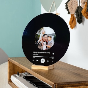 Personalized Gift Vinyl Record, Birthday Gift for Boyfriend, Girlfriend Custom Record, Sentimental Gifts, Music Lovers Fathers Wedding Gift