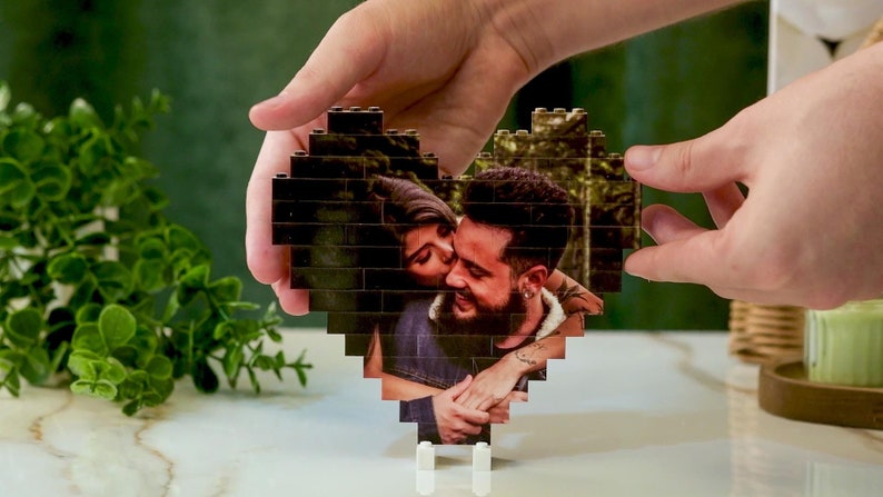 Valentines Custom Photo Building Block