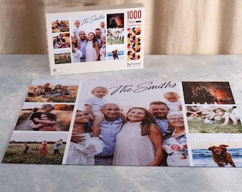 Personalisiertes Foto Puzzle Weihnachtsgeschenk. Custom Puzzle Laubsäge mit Bild. 500, 1000 Teile Puzzle Box aus Memory Foto Geschenk