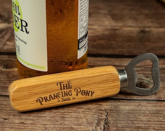 The Prancing Pony -  Bottle Opener | Laser Engraved | Lord of the Rings | The Hobbit | Stocking Filler