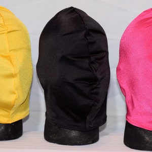 Spandex Basic Bondage Hood in choice of 7 colors