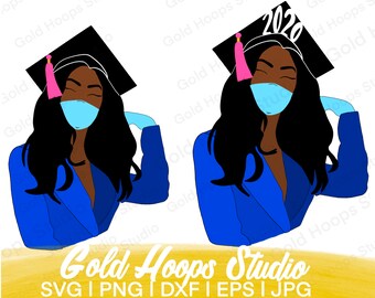 Download Black Woman Grad Etsy
