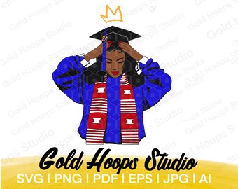 Download Black Woman Grad Etsy