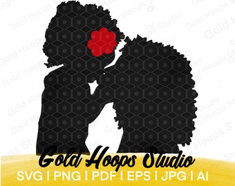 Free Free Silhouette Mother Daughter Svg 501 SVG PNG EPS DXF File