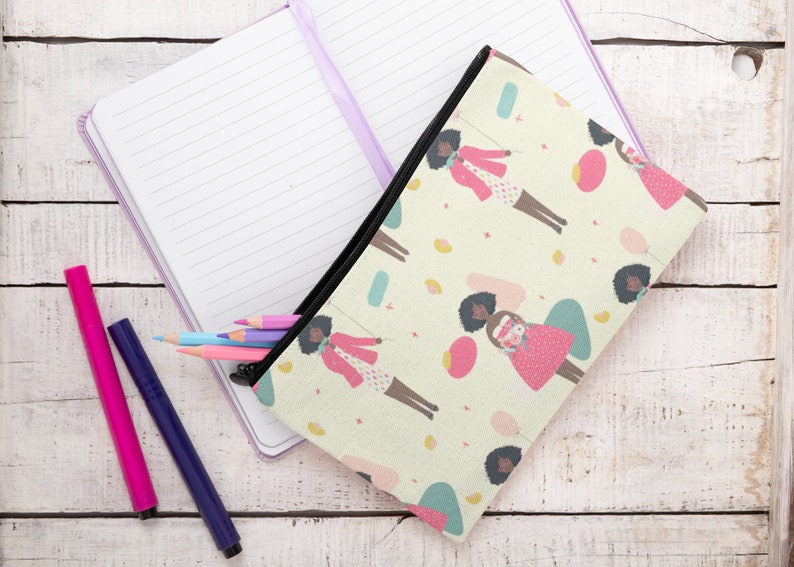 makeup holder m pencil bag makeup organizermakeup bag Black Girl makeup bag makeup brush holder pencil holder leather makeup bag