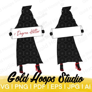Aanpasbare SVG en clipart voor High School, College, PHD Graduate voor uitnodigingen, cadeaus, decoraties, pettoppers en kaarten voor hem en haar