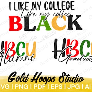 HBCU Bundle / Black University svg| Hbcu png | HBCU svg |  Black college svg, SVG Studio Cut File Clipart for Cricut Silhouette Brother