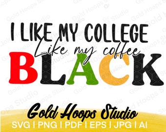 HBCU / Black University-svg| Hbcu | Hbcu-png | HBCU-svg |  Black College SVG, SVG Studio Cut-bestand clipart voor Cricut Silhouette Brother