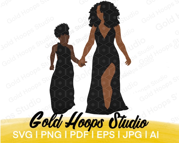 Free Free 327 Black Mother Svg SVG PNG EPS DXF File