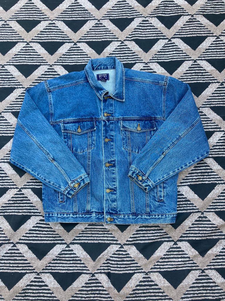 90s Denim Jacket - Etsy