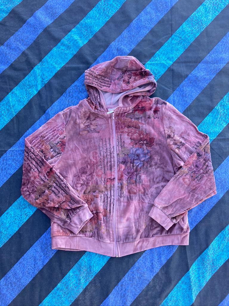 ピンクハウス ジップパーカー 00s ビンテージ y2k grhaat Y2k Puff Letter Print Zip Up Hoodie Star Sweater