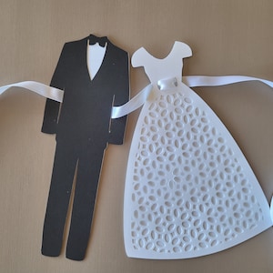 Wedding Dress Shadow Box 