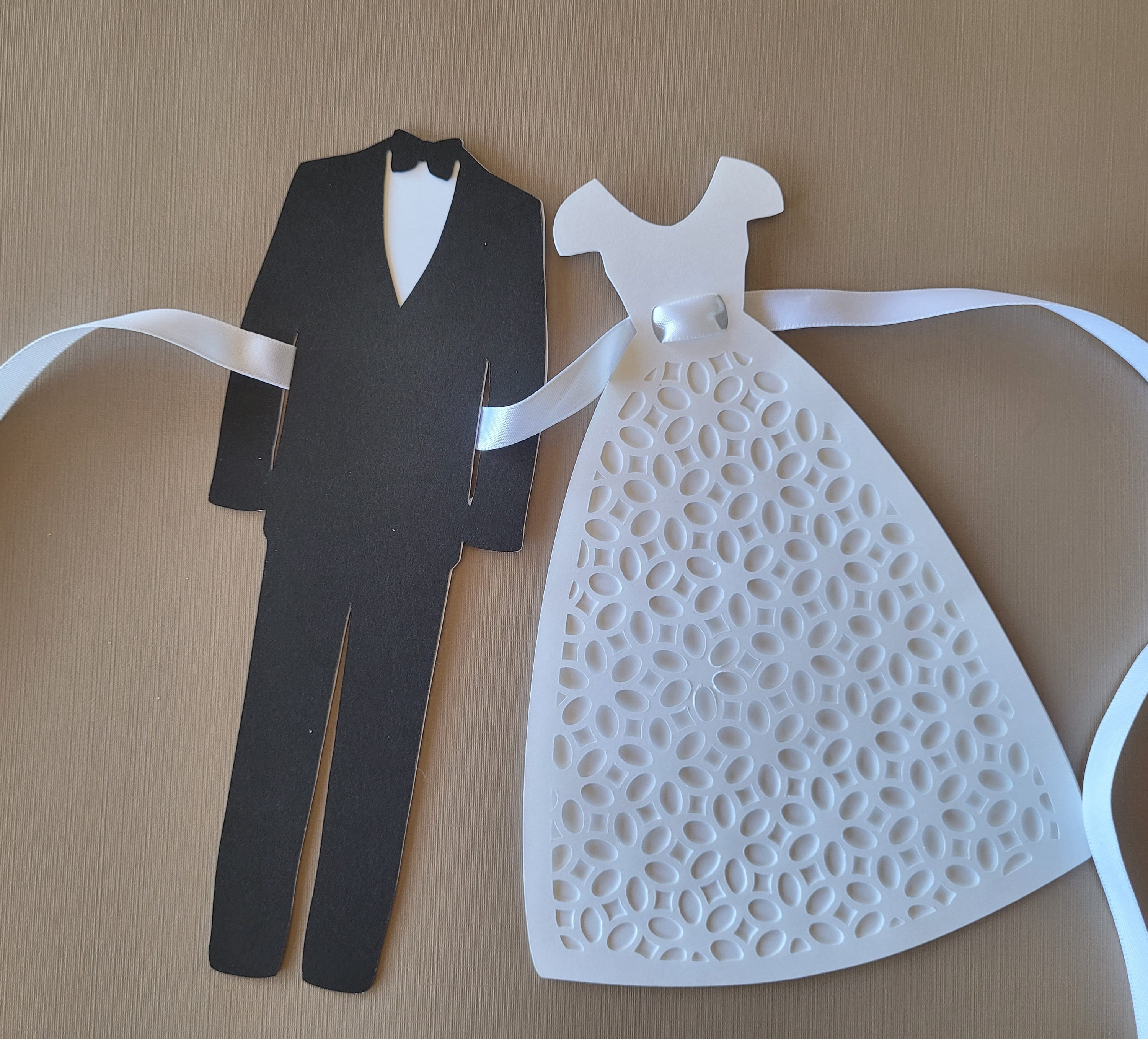 Wedding Dress Paper Cut Outs - Etsy