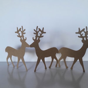 Christmas Reindeer Paper Chain SVG, DIY Digital Cricut Cut File