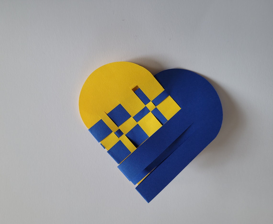 Danish Heart Basket Part Two Svgs, Cricut Ready Templates Etsy