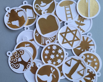 Archivos digitales SVG de Jesse Tree 24 para máquina de corte