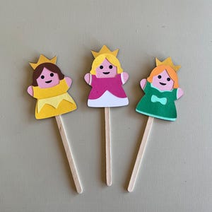 Fairy Tale Royal Family Stick Puppet Set Svgs, Digital Cut Files - Etsy