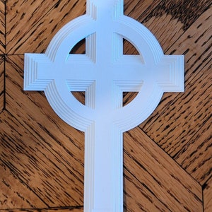 Celtic Cross Layered SVG Image and Card and Envelope File, Religious and St. Patrick's Day Card for Cricut and Cricut Joy image 4