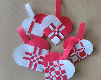 Danish Heart Basket Part Two SVGs, Cricut Ready Templates