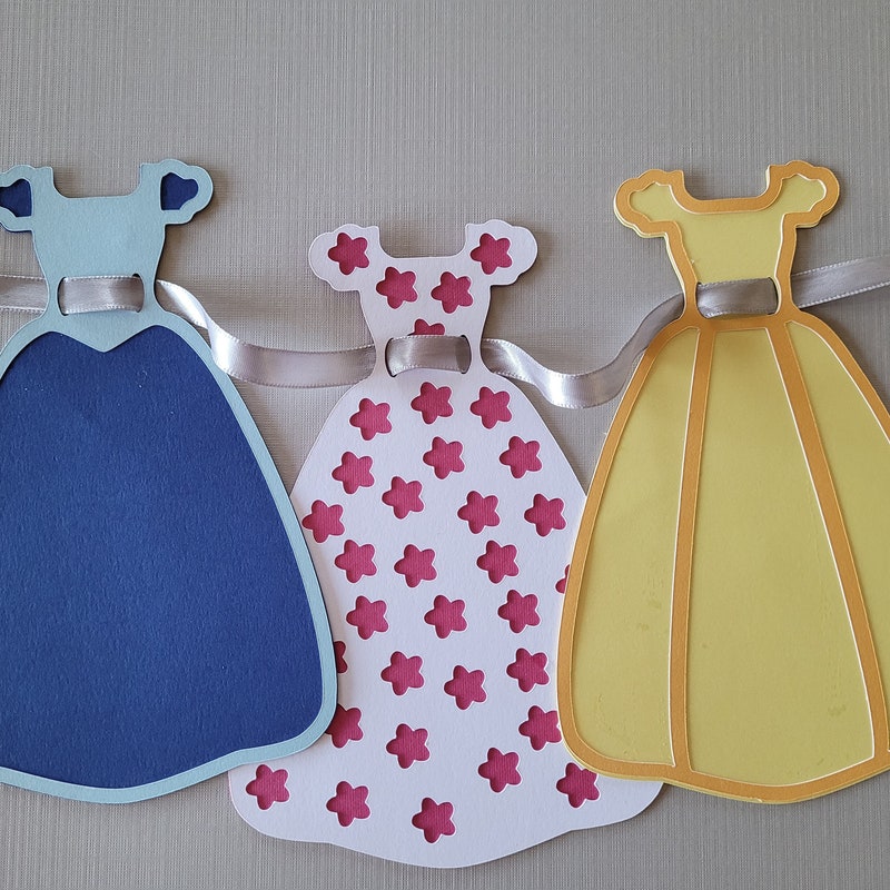 Yellow Paper Dress Banner - Etsy