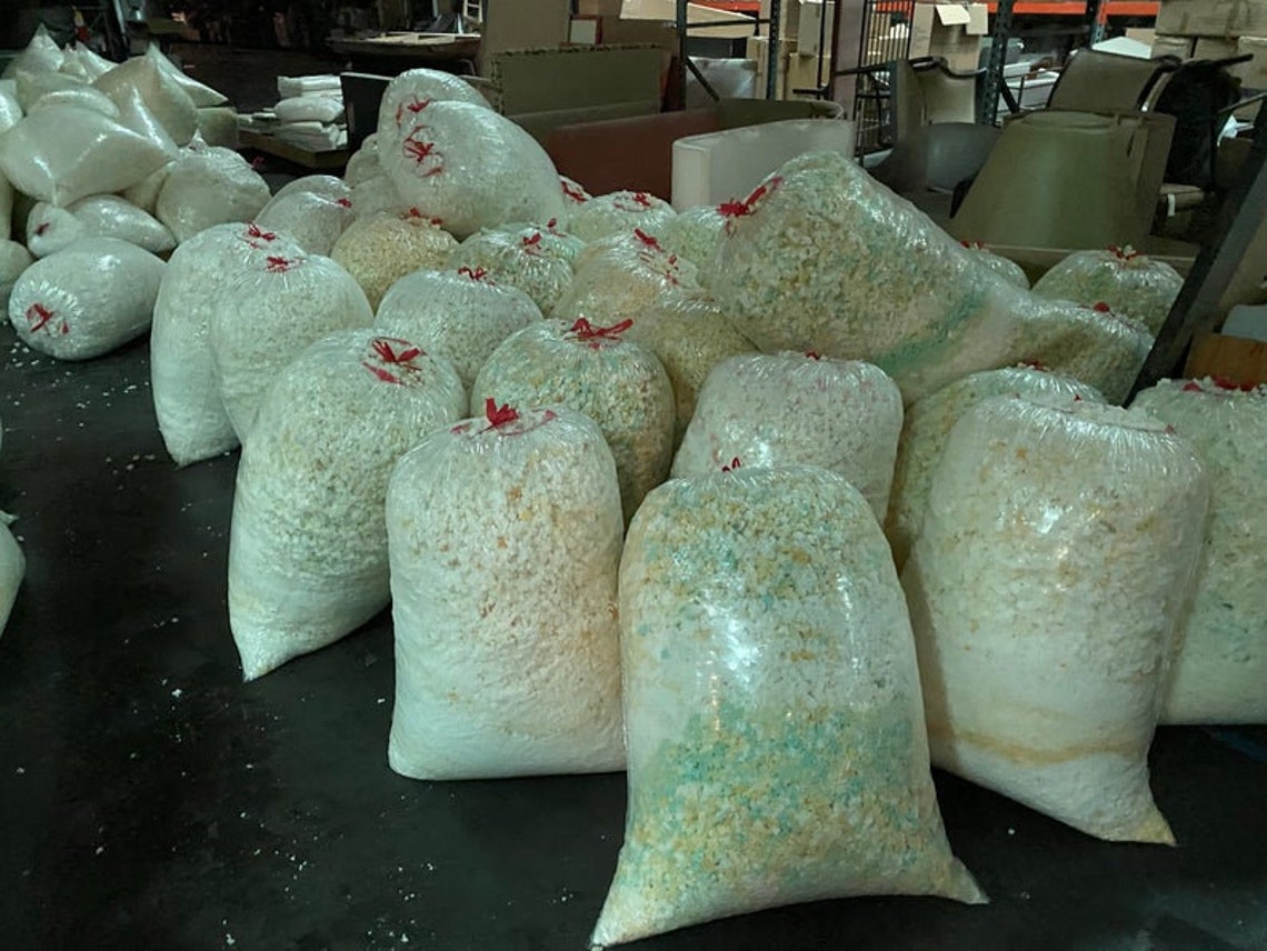 Shredded Foam Fill Craft Foam Replacement Fill for Etsy