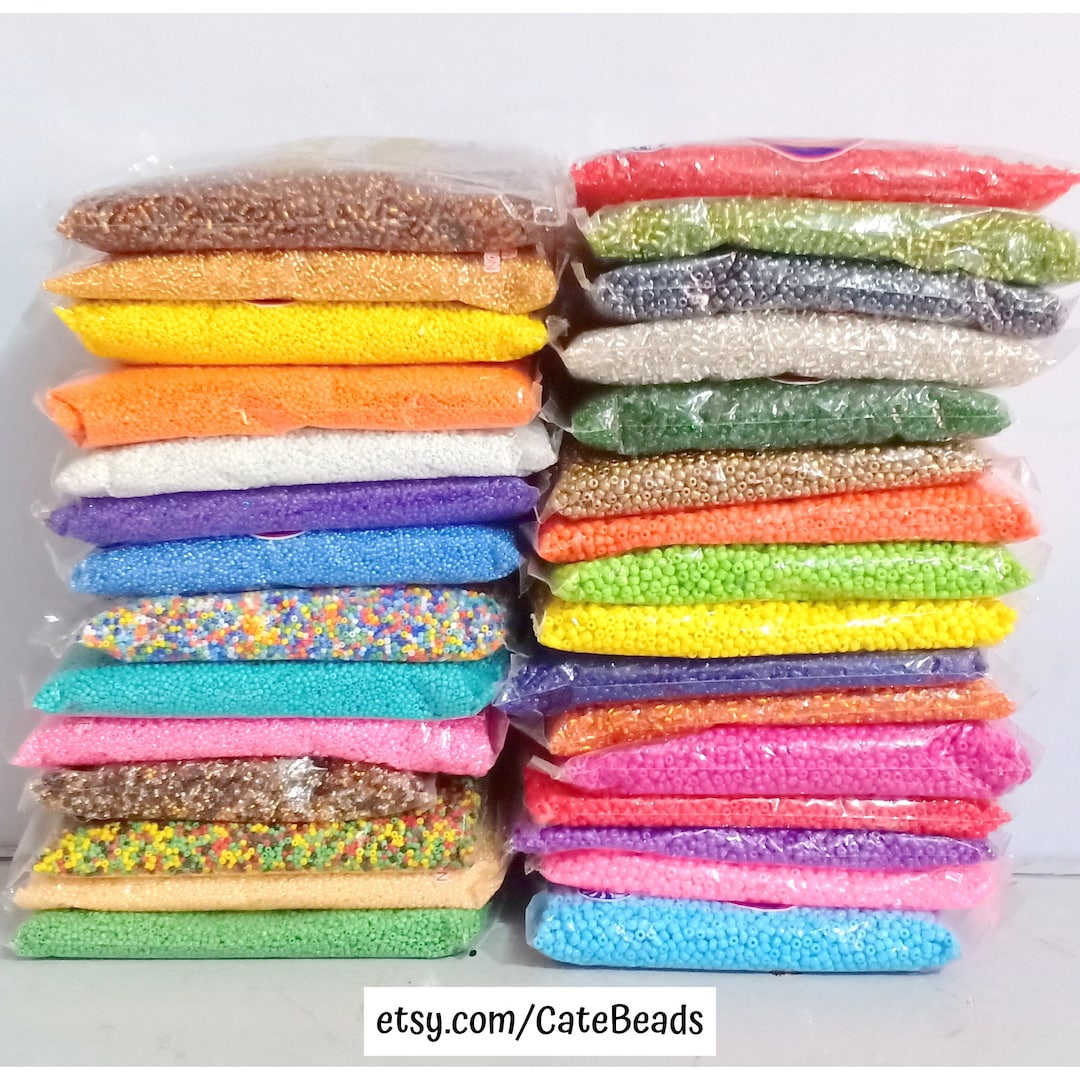 ON SALE 6/0 Seed Beads, Glass Beads, Beads for Sale, Glass Beads Bulk