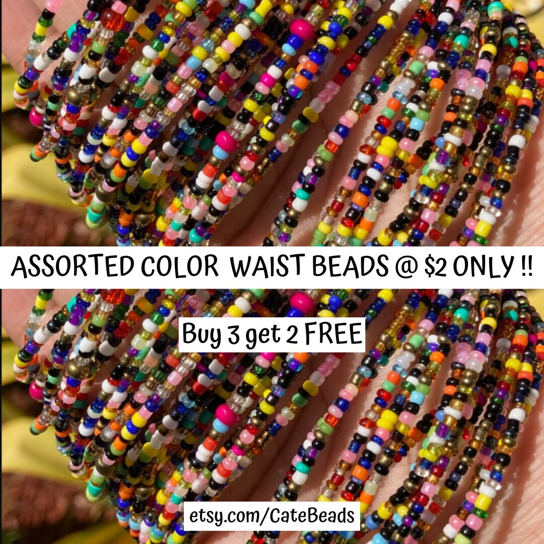 GIVEAWAY Waist Beads Waist Beads Free Shipping Waist Beads Etsy