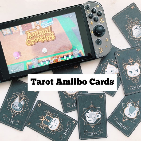 Tarot Animal Crossing Art Cards