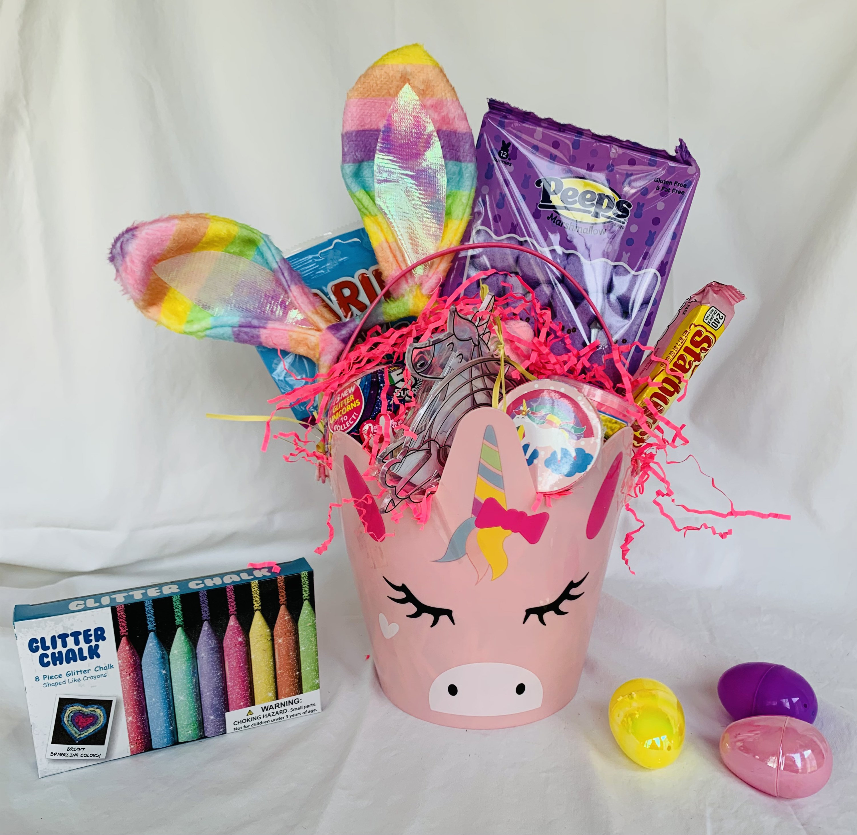 Pink Unicorn Easter Basket Etsy
