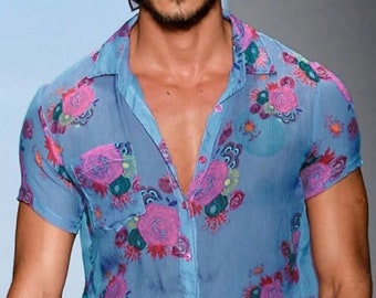 Mens Sheer Shirt - Etsy