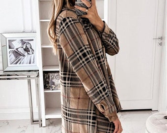burberry plaid button down