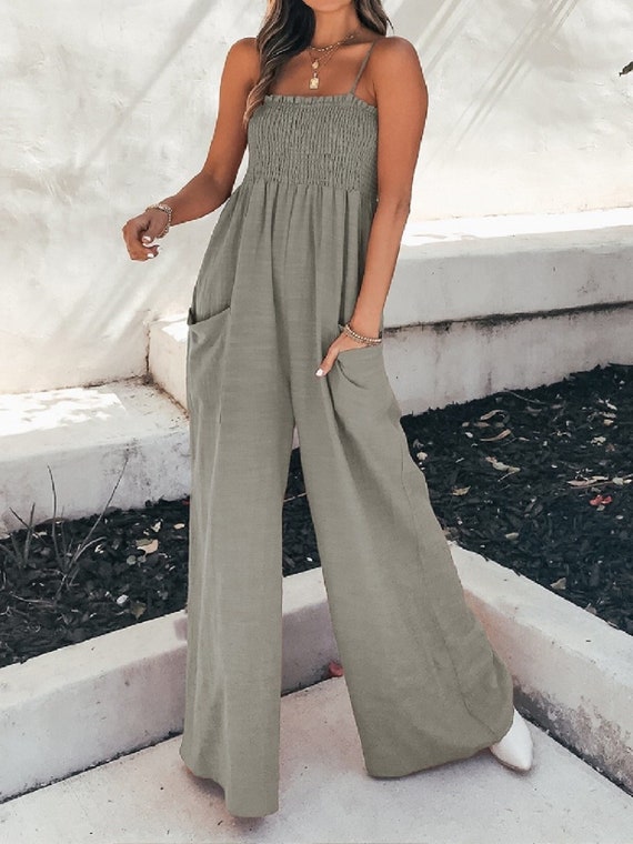 loose fit dungarees