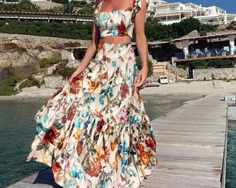 two piece sun dresses