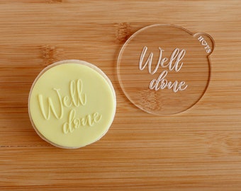 Well Done Fondant Embosser: Celebration Cookie & Cake Decor