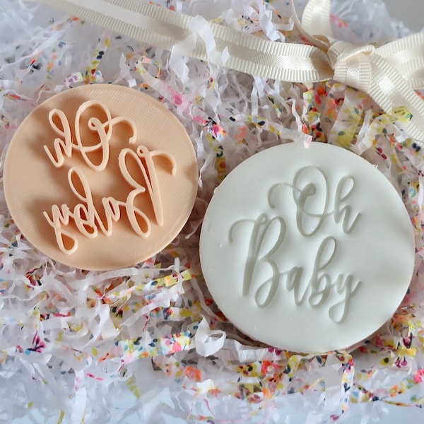 Oh Baby - Fondant Embosser / Stamp - cookies & cupcakes