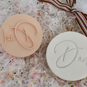 Dad - Fondant Embosser / Stempel - Kekse & Cupcakes